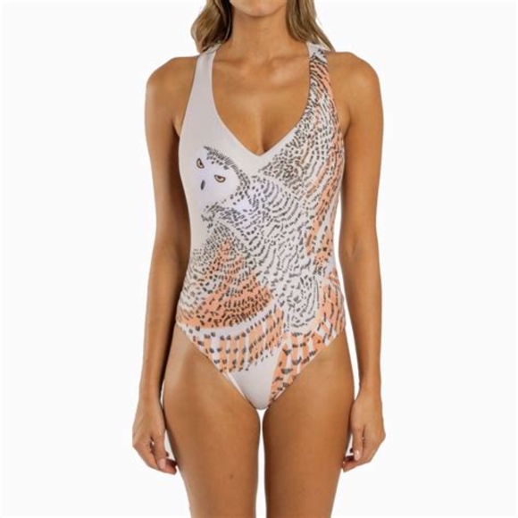 Boys + Arrows BAD NEWS BECK One Piece Swimsuit - Picture 4 of 8